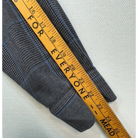 Eddie Bauer Classic Fit Mens Large Button-Up Shirt Gray Blue - Picture 9 of 10